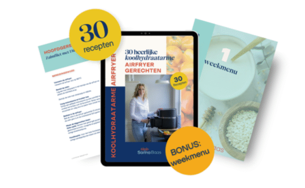 E-book: 30 Koolhydraatarme Airfryer Recepten